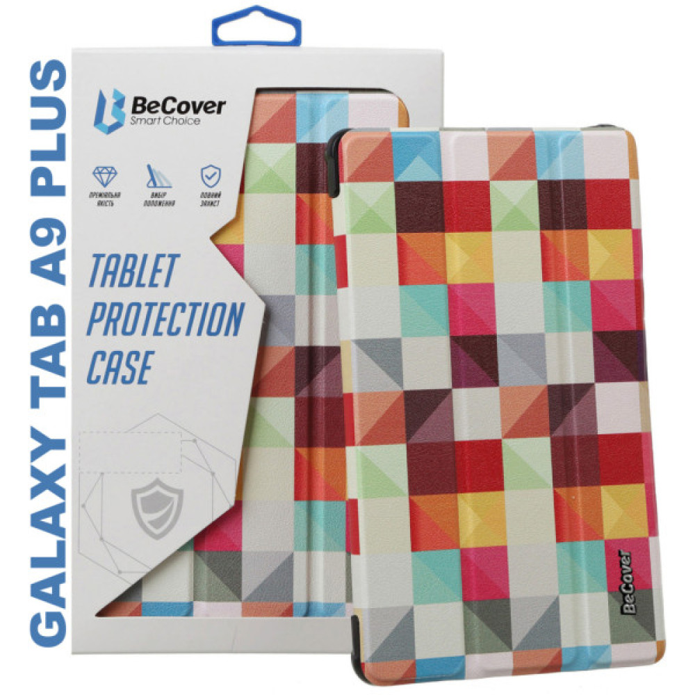 Чохол до планшета BeCover Smart Case Samsung Tab A9 Plus SM-X210/SM-X215/SM-X216 11.0" Square (710318) Чохол до планшета BeCover Smart Case Samsung Tab A9 Plus SM-X210/SM-X215/SM-X216 11.0" Square (710318)