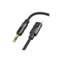 Кабель мультимедійний Lightning to 3.5mm M 1.0m black BOROFONE (6941991117749) Кабель мультимедійний Lightning to 3.5mm M 1.0m black BOROFONE (6941991117749)