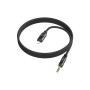 Кабель мультимедійний Lightning to 3.5mm M 1.0m black BOROFONE (6941991117749) Кабель мультимедійний Lightning to 3.5mm M 1.0m black BOROFONE (6941991117749)