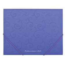Папка на резинках Buromax А5, BAROCCO, violet (BM.3902-07)