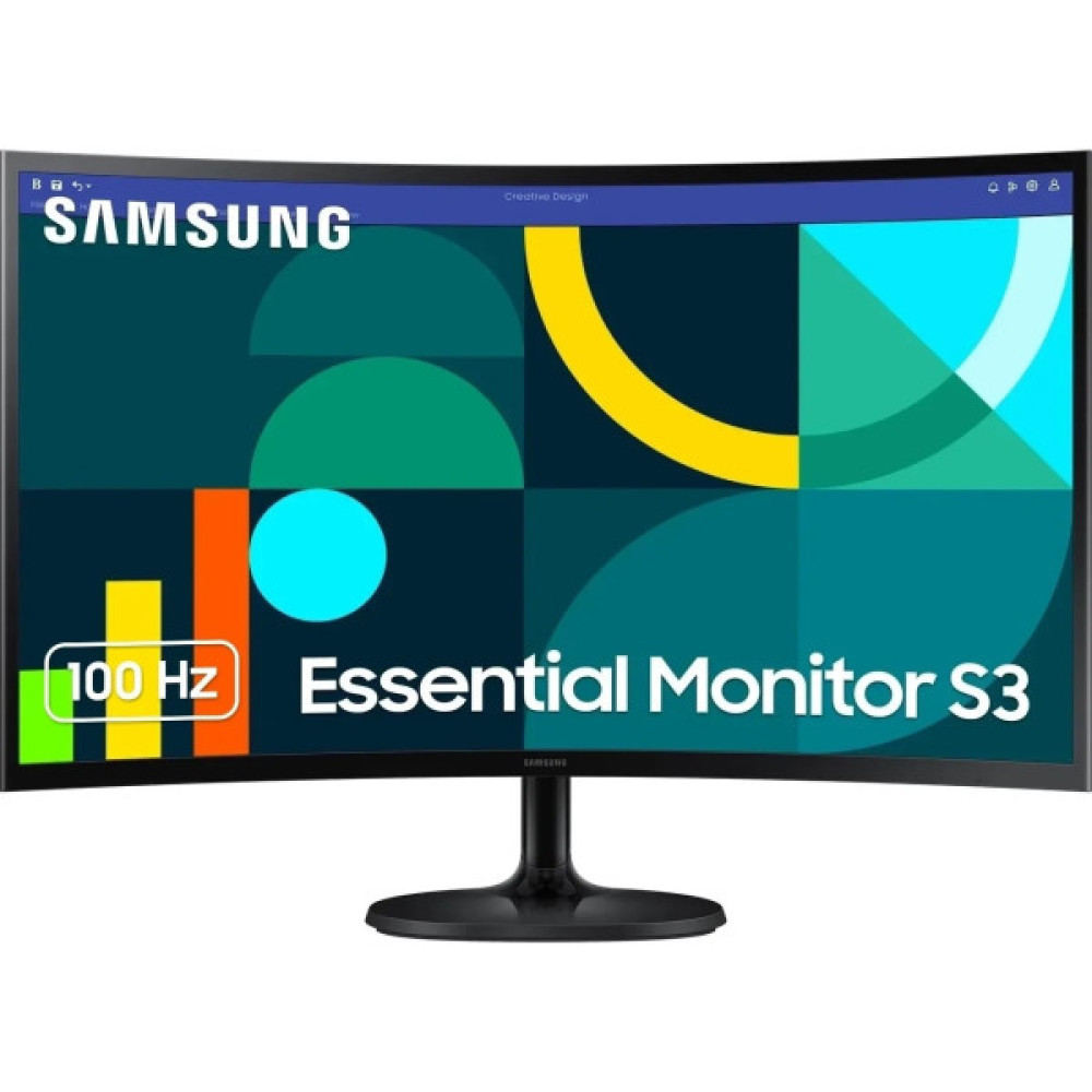 Монітор Samsung 27" S27D360 D-Sub, HDMI, VA, 100Hz, 4ms, CURVED