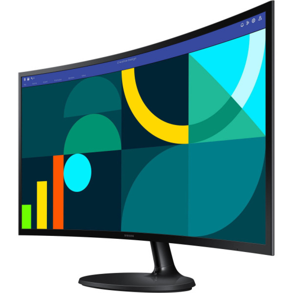 Монітор Samsung 27" S27D360 D-Sub, HDMI, VA, 100Hz, 4ms, CURVED