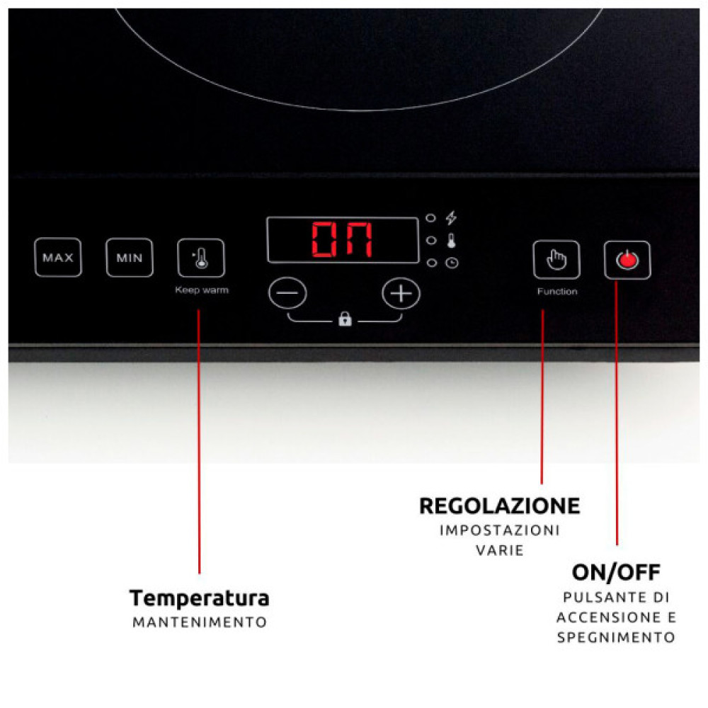 Настільна плита Ariete 1998 (00C199800AR0)