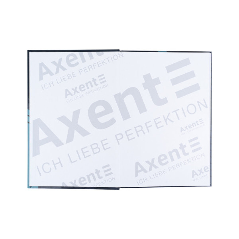 Книга записна Axent Lines А4, 96 аркушів, клітинка, сіра (8422-580-A)