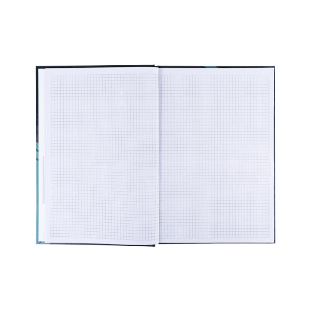 Книга записна Axent Lines А4, 96 аркушів, клітинка, сіра (8422-580-A)