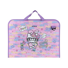 Папка - портфель Kite на блискавці A3+ Hello Kitty, 1 відділення (HK24-411)