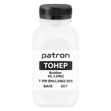 Тонер Brother HL-L2402 флакон, 55 г Patron (PN-BHLL2402-055)