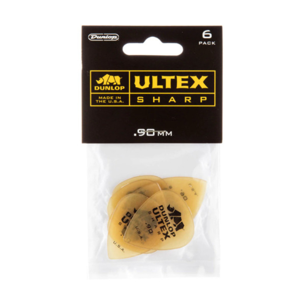 Медіатор Jim Dunlop Ultex Sharp Pick .90mm 6 шт. (433P.90)