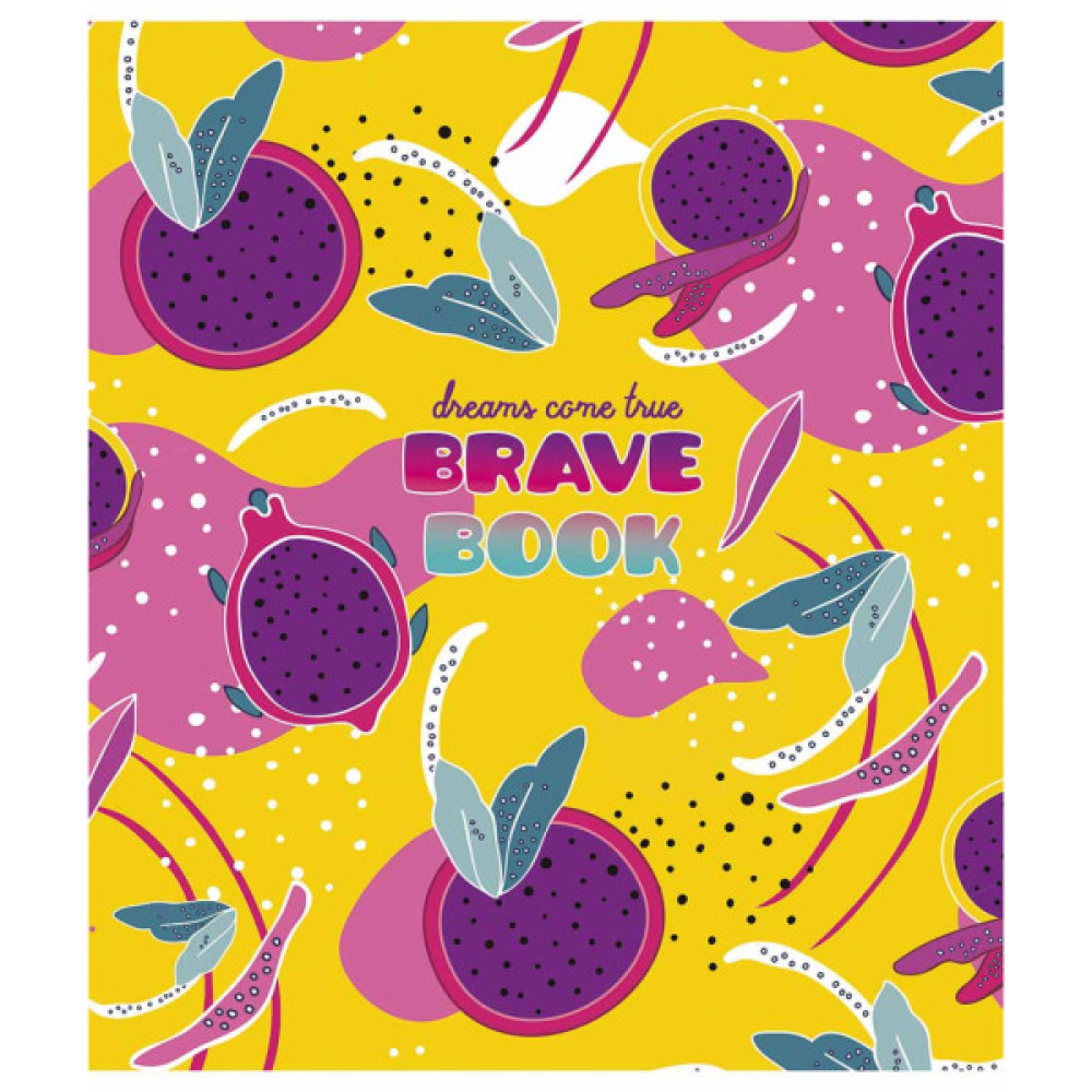 Зошит Школярик Brave book 24 аркуша лінія (024-3022L)