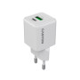 Зарядний пристрій Canyon CU20AC GaN 20W 1xPD 1xQC EU White (CNS-CUW20AC) Зарядний пристрій Canyon CU20AC GaN 20W 1xPD 1xQC EU White (CNS-CUW20AC)
