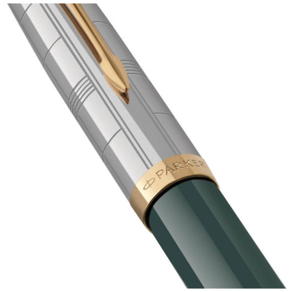 Ручка пір'яна Parker PARKER 51 Premium Forest Green GT  FP F (56 311)