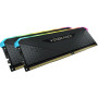 Модуль пам'яті для комп'ютера DDR4 32GB (2x16GB) 3600 MHz Vengeance RGB RS Black Corsair (CMG32GX4M2D3600C18) Модуль пам'яті для комп'ютера DDR4 32GB (2x16GB) 3600 MHz Vengeance RGB RS Black Corsair (CMG32GX4M2D3600C18)