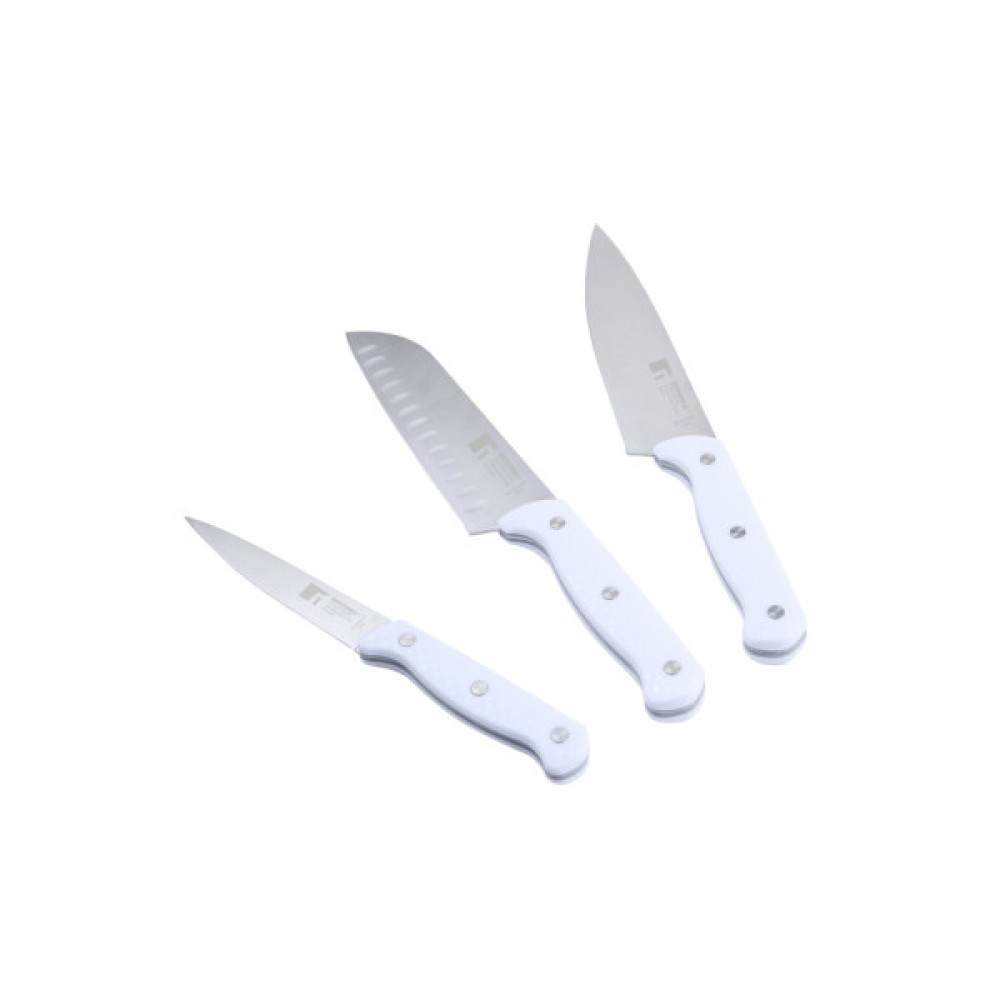 Набір ножів Bergner Naturally, 4 предмети, білий (BG-39245-WH)