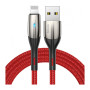 Дата кабель USB 2.0 AM to Lightning 1.0m 2.4A red Baseus (CALSP-B09)