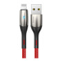 Дата кабель USB 2.0 AM to Lightning 1.0m 2.4A red Baseus (CALSP-B09)