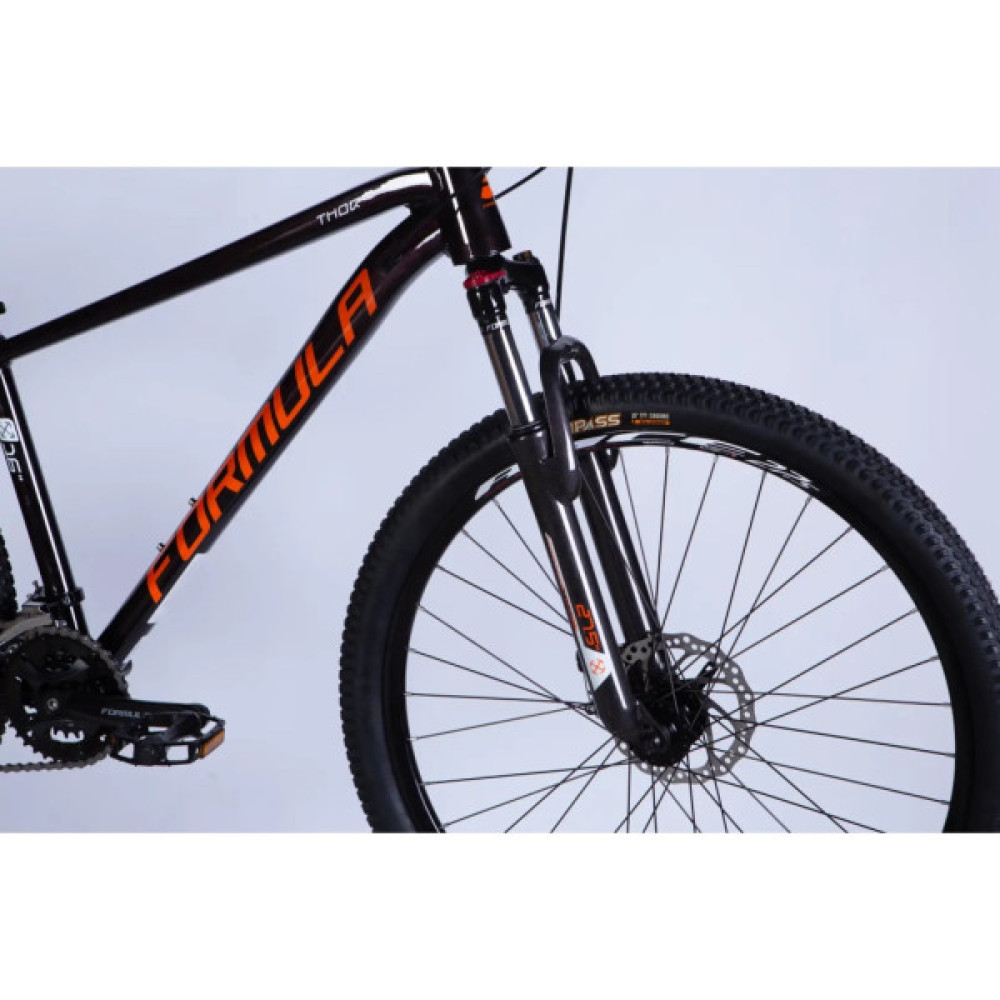 Велосипед Formula 27.5" THOR DD CS рама-16" AL 2026 мідно-чорний з помаранчевим (OPS-FR-27.5-306)