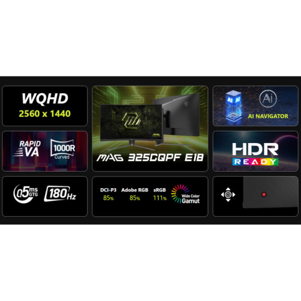 MSI MAG 325CQPF E18