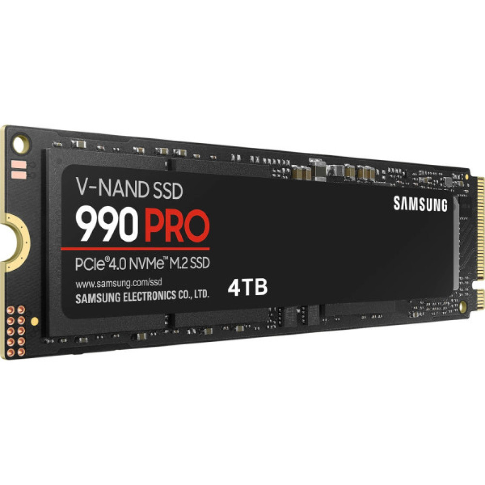 Накопичувач SSD M.2 2280 4TB 990 PRO Samsung (MZ-V9P4T0BW)