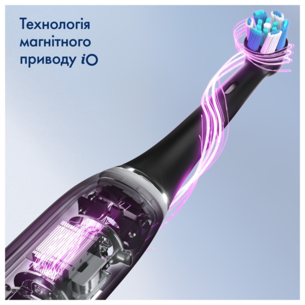 Електрична зубна щітка Oral-B iO Series 9N IOM9.1B2.2AD Black Onyx + чохол (4210201449485)