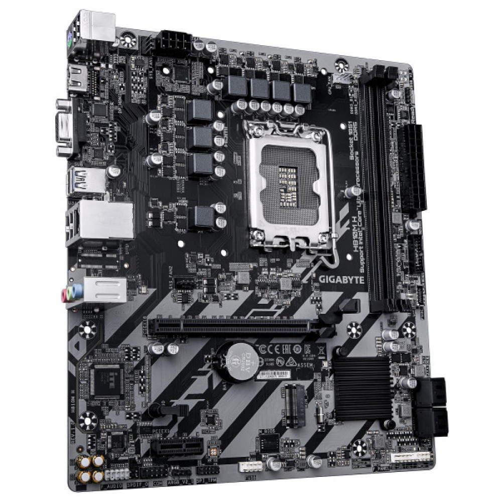 Материнская плата GIGABYTE H810M H s1851 H810 2xDDR5 M.2 HDMI D-Sub mATX