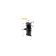 Фільтр паливний Wixfiltron WF8580