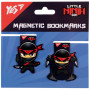 Закладки для книг Yes магнітні Ninja, 2шт (708113) Закладки для книг Yes магнітні Ninja, 2шт (708113)