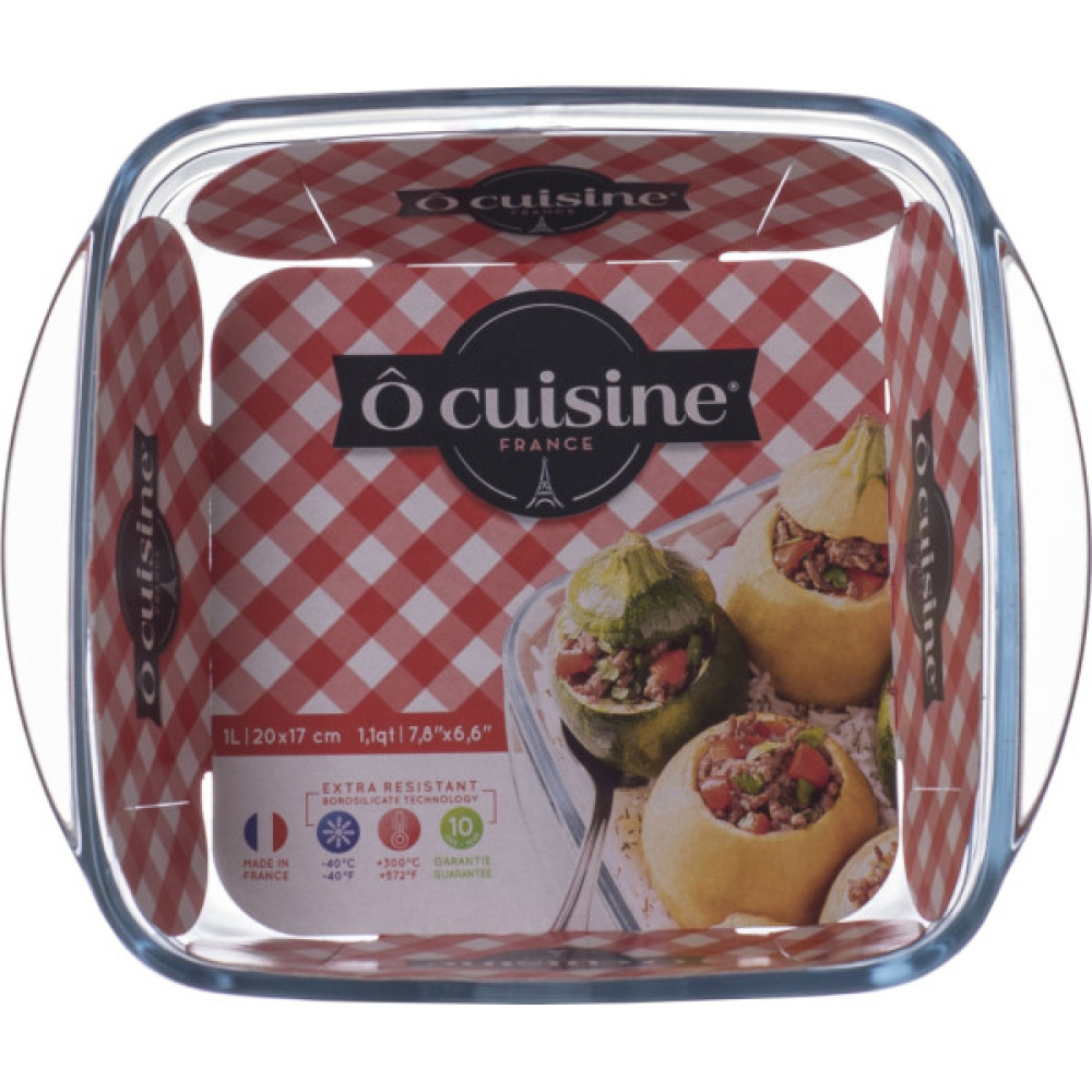 Форма для випікання O Cuisine Basic квадратна 20 х 17 х 5.5 см (211BC00/1640)