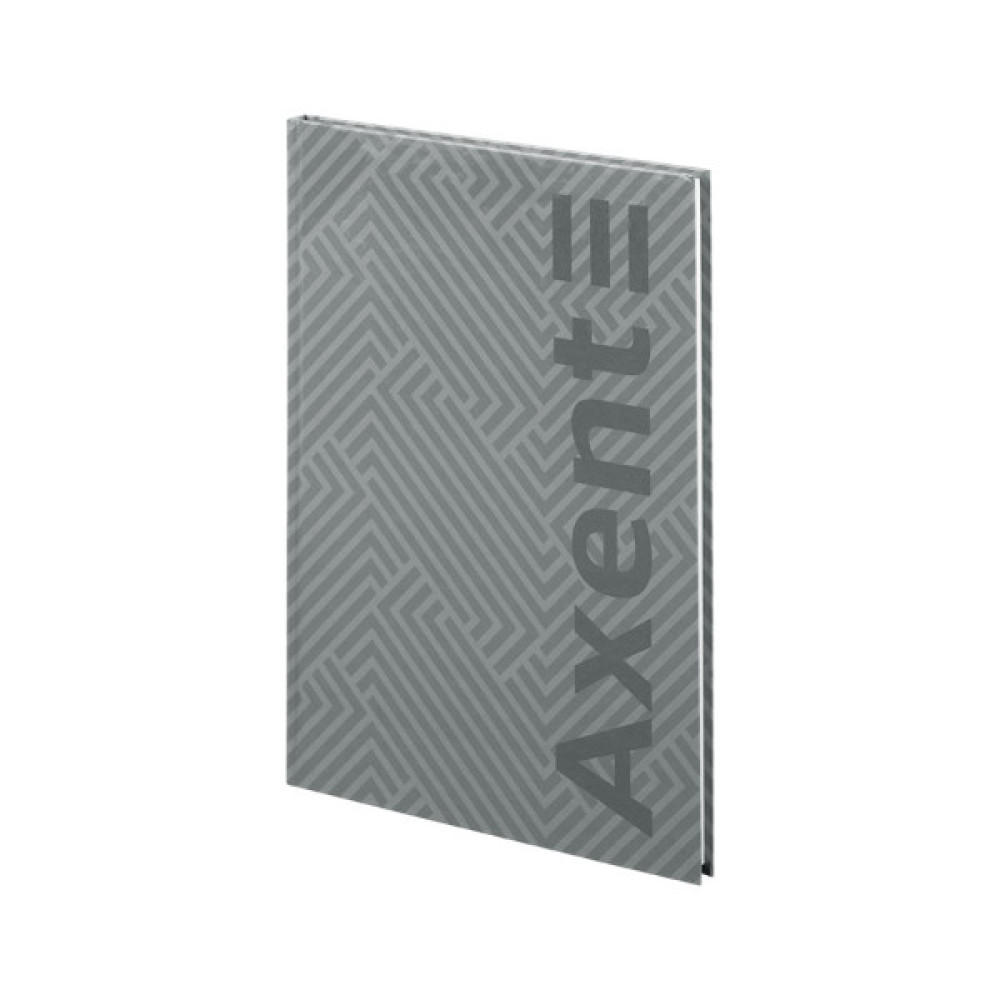 Книга записна Axent A4 Pattern, 96 аркушів клітинка, сірий (8425-2-A)