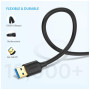 Дата кабель USB 3.0 AM/AM 0.5m US128 black Ugreen (10369)