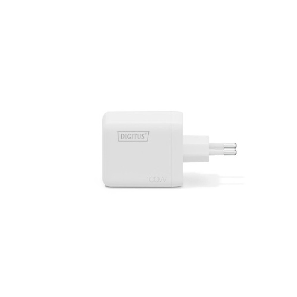 Зарядний пристрій Digitus 2xUSB-C + 1xUSB-A GaN 100W (DA-10304)