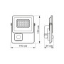 Прожектор Videx LED F2e 20W 5000K (VL-F2e205W-S) Прожектор Videx LED F2e 20W 5000K (VL-F2e205W-S)