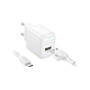 Зарядний пристрій BOROFONE BAS42A Potential USB QC3.0 + cable USB to Micro 5P White (6941991113796) Зарядний пристрій BOROFONE BAS42A Potential USB QC3.0 + cable USB to Micro 5P White (6941991113796)