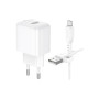 Зарядний пристрій BOROFONE BAS42A Potential USB QC3.0 + cable USB to Micro 5P White (6941991113796) Зарядний пристрій BOROFONE BAS42A Potential USB QC3.0 + cable USB to Micro 5P White (6941991113796)
