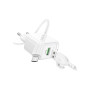 Зарядний пристрій BOROFONE BAS42A Potential USB QC3.0 + cable USB to Micro 5P White (6941991113796) Зарядний пристрій BOROFONE BAS42A Potential USB QC3.0 + cable USB to Micro 5P White (6941991113796)