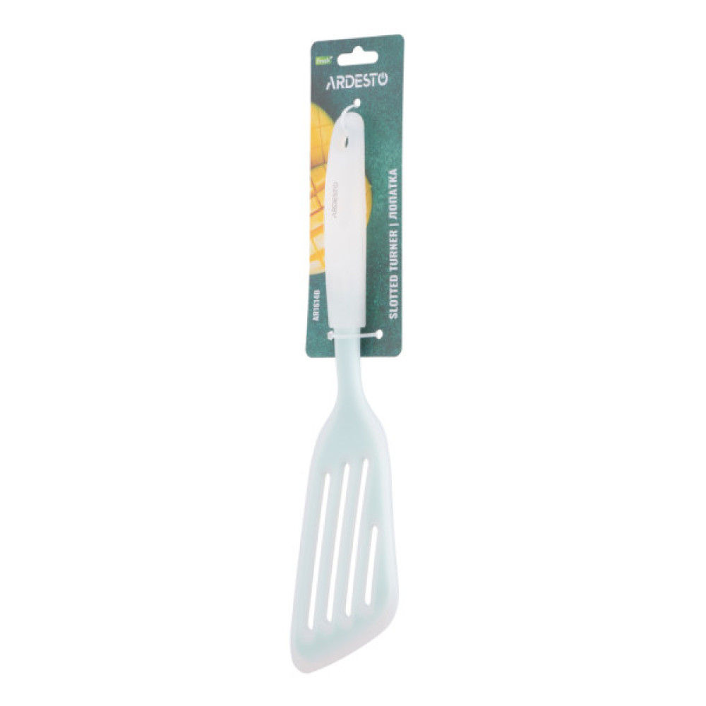 Лопатка кухонна Ardesto Fresh, 32см, силікон, пластик, блакитний (AR1614B)