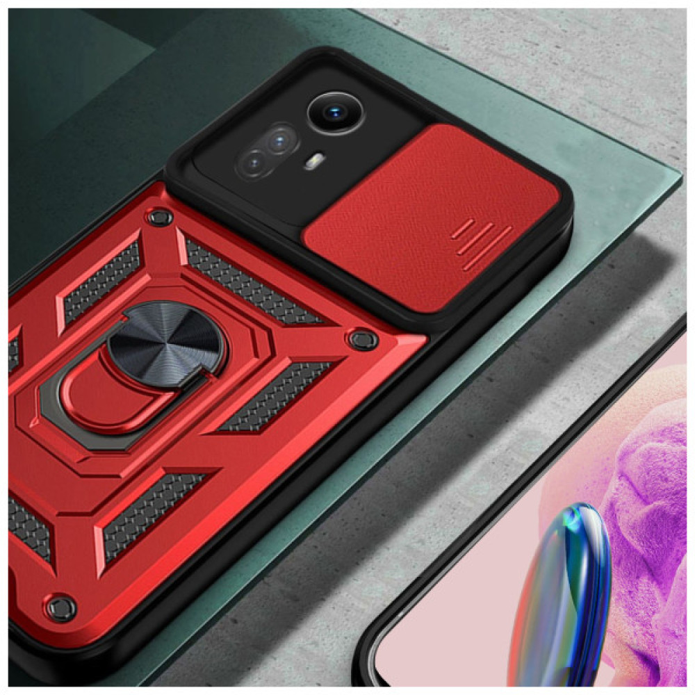Чохол до мобільного телефона BeCover Military Xiaomi Redmi Note 12S Red (709488) Чохол до мобільного телефона BeCover Military Xiaomi Redmi Note 12S Red (709488)