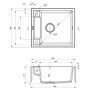 Мийка кухонна Deante Magnetic (ZRM G103) Мийка кухонна Deante Magnetic (ZRM G103)