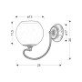 Бра Candellux 21-69344 ORBIT (21-69344) Бра Candellux 21-69344 ORBIT (21-69344)