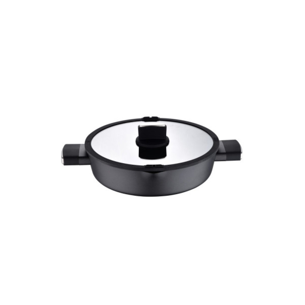 Сотейник Bergner Ion з кришкою 3.37 л (BG-35803-BK) Сотейник Bergner Ion з кришкою 3.37 л (BG-35803-BK)