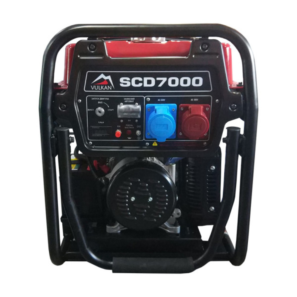 Генератор Vulkan SCD7000 дизель 5Kw, 3ф (SCD7000) Генератор Vulkan SCD7000 дизель 5Kw, 3ф (SCD7000)