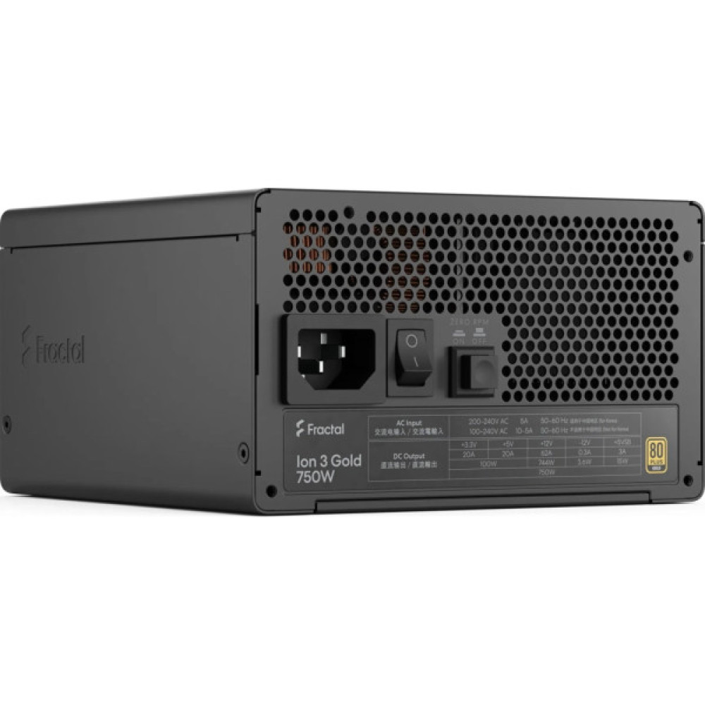 Блок живлення Fractal Design 750W Ion 3 Gold (FD-P-IA3G-750-EU)