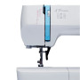 Швейна машина МINERVA Horizon R, електромех., 71 Вт, 13 швейних операцій, петля напівавтомат, білий