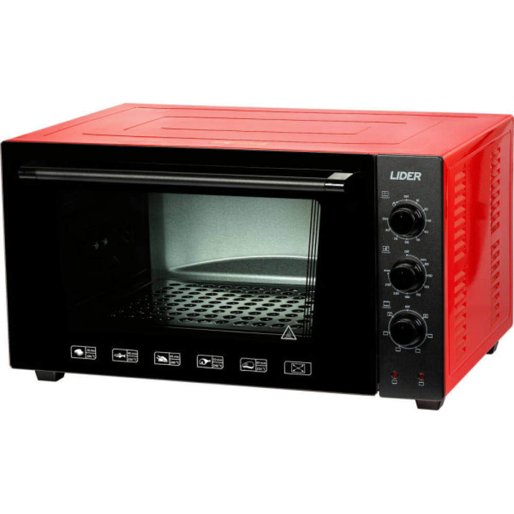 Електропіч LIDER 4223 LUX Black-Red
