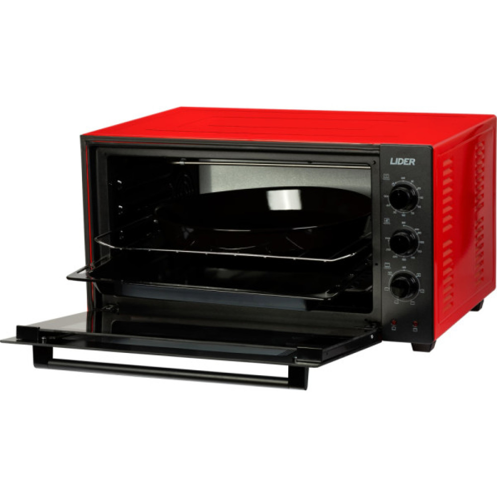 Електропіч LIDER 4223 LUX Black-Red