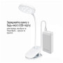 Настільна лампа ColorWay Flexible & Clip 2, 3.5W, battery 1800 mAh (CW-DL10FCB-W) Настільна лампа ColorWay Flexible & Clip 2, 3.5W, battery 1800 mAh (CW-DL10FCB-W)