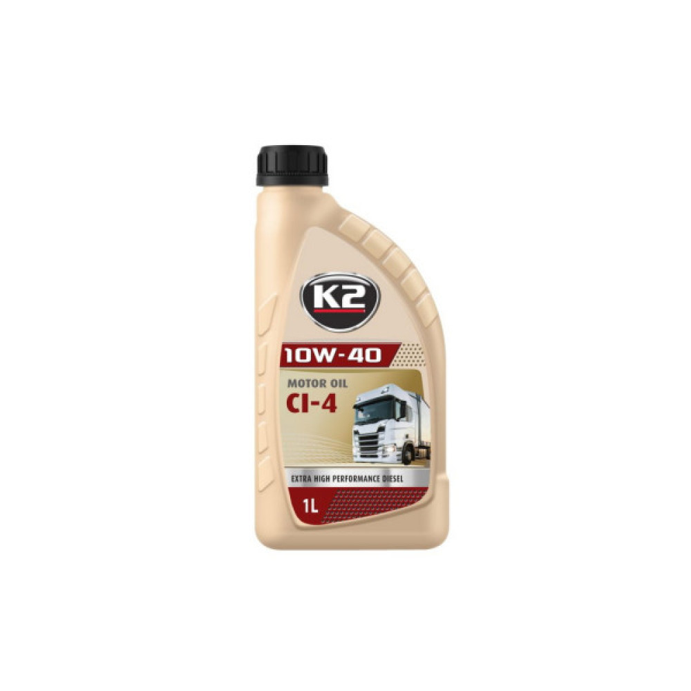 Моторна олива K2 MOTOR OIL 10W-40 CI-4 1 л (O3691E)