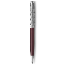 Ручка кулькова Parker SONNET 17 Metal & Red Lacquer CT BP (68 332)