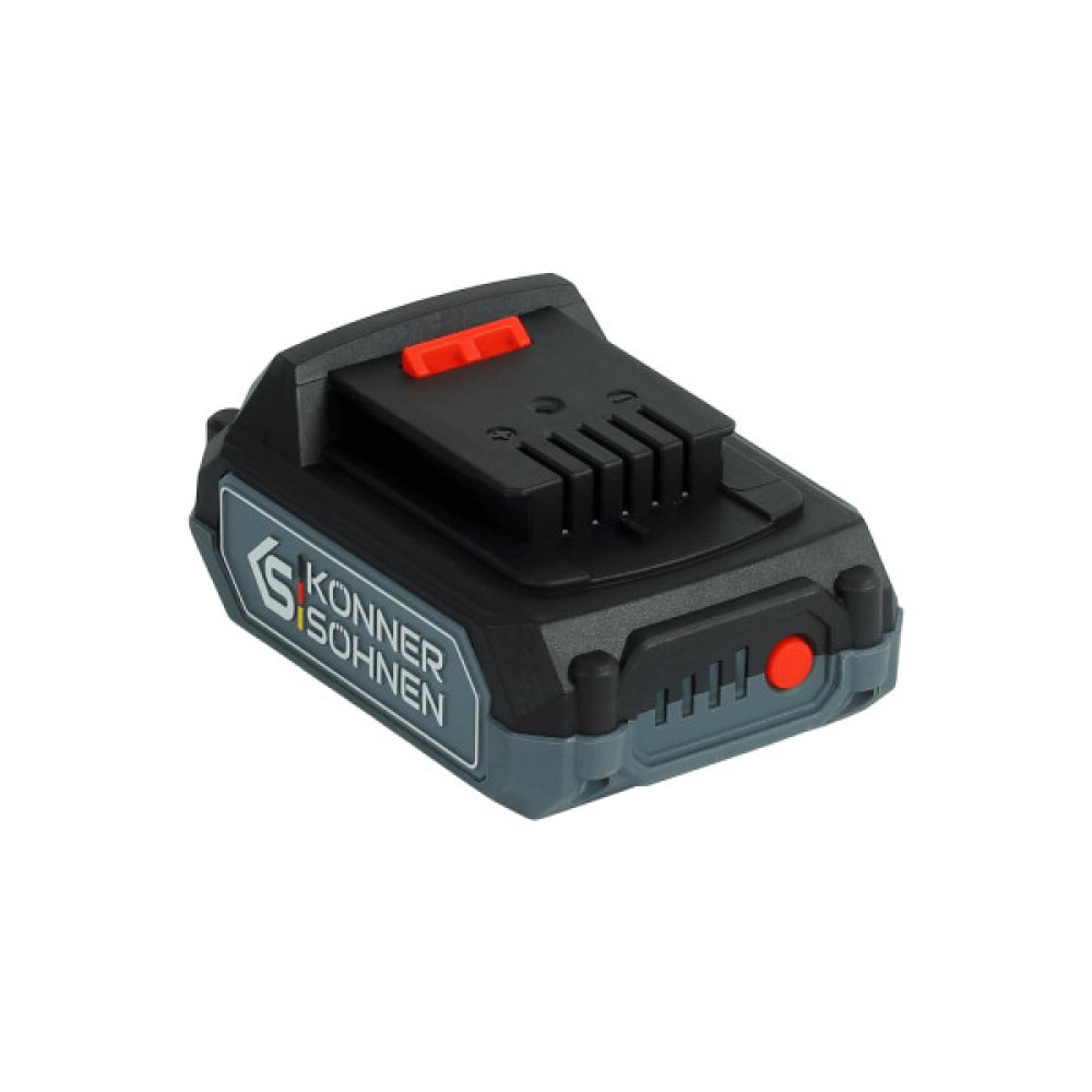 Набір із двох акумуляторних інструментів Konner&Sohnen KS IDISD 20V SET 2 20В дриль ударний, гвинтоверт, швидкий ЗП 2А акб 2х2А·год кейс 5кг