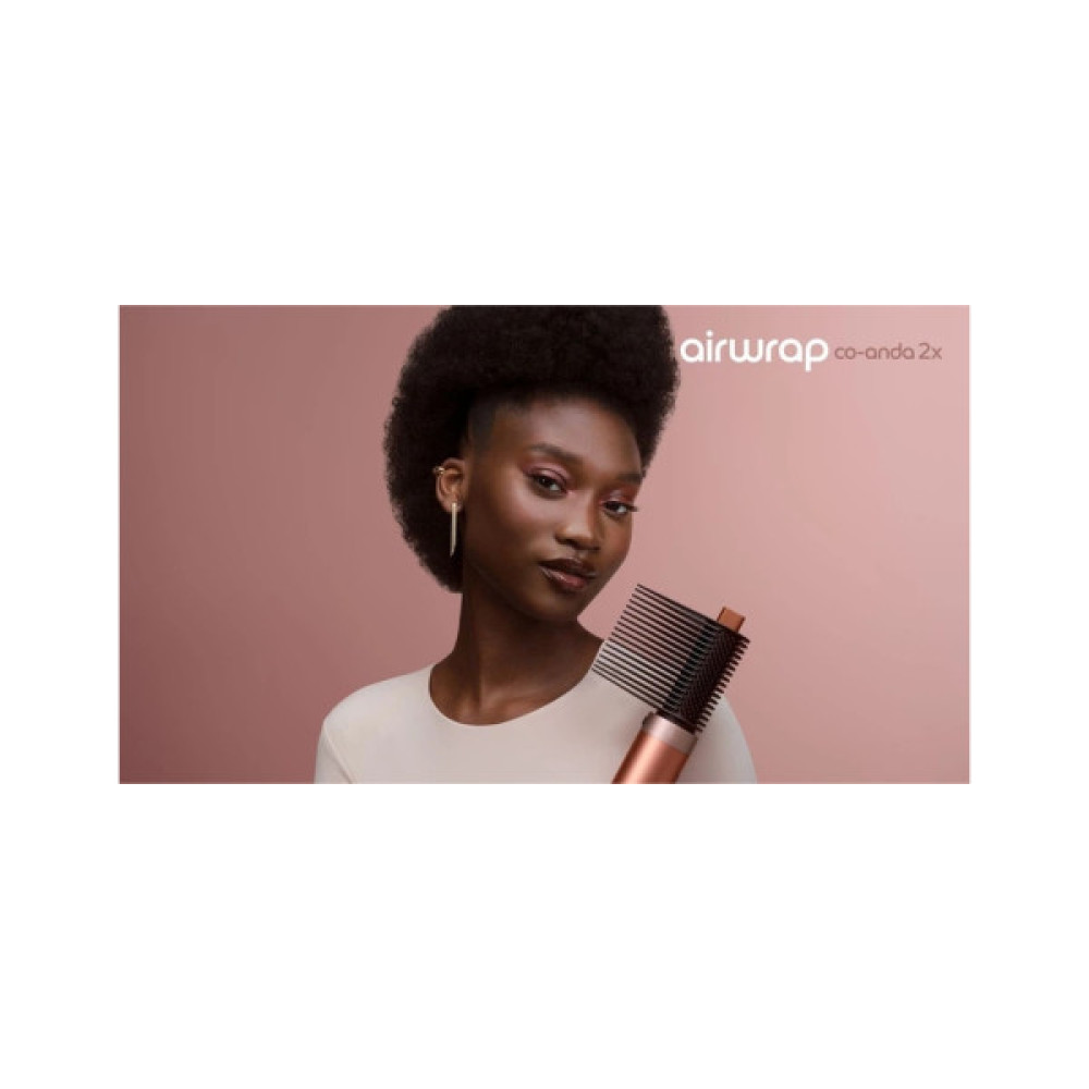 Стайлер Dyson HS09 Airwrap Co-anda2x Curly to Coily Amber Silk (143161-01)
