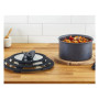 Кришка для посуду Tefal Ingenio, набір 3 шт, скло, пластик, чорний (L9849053) Кришка для посуду Tefal Ingenio, набір 3 шт, скло, пластик, чорний (L9849053)